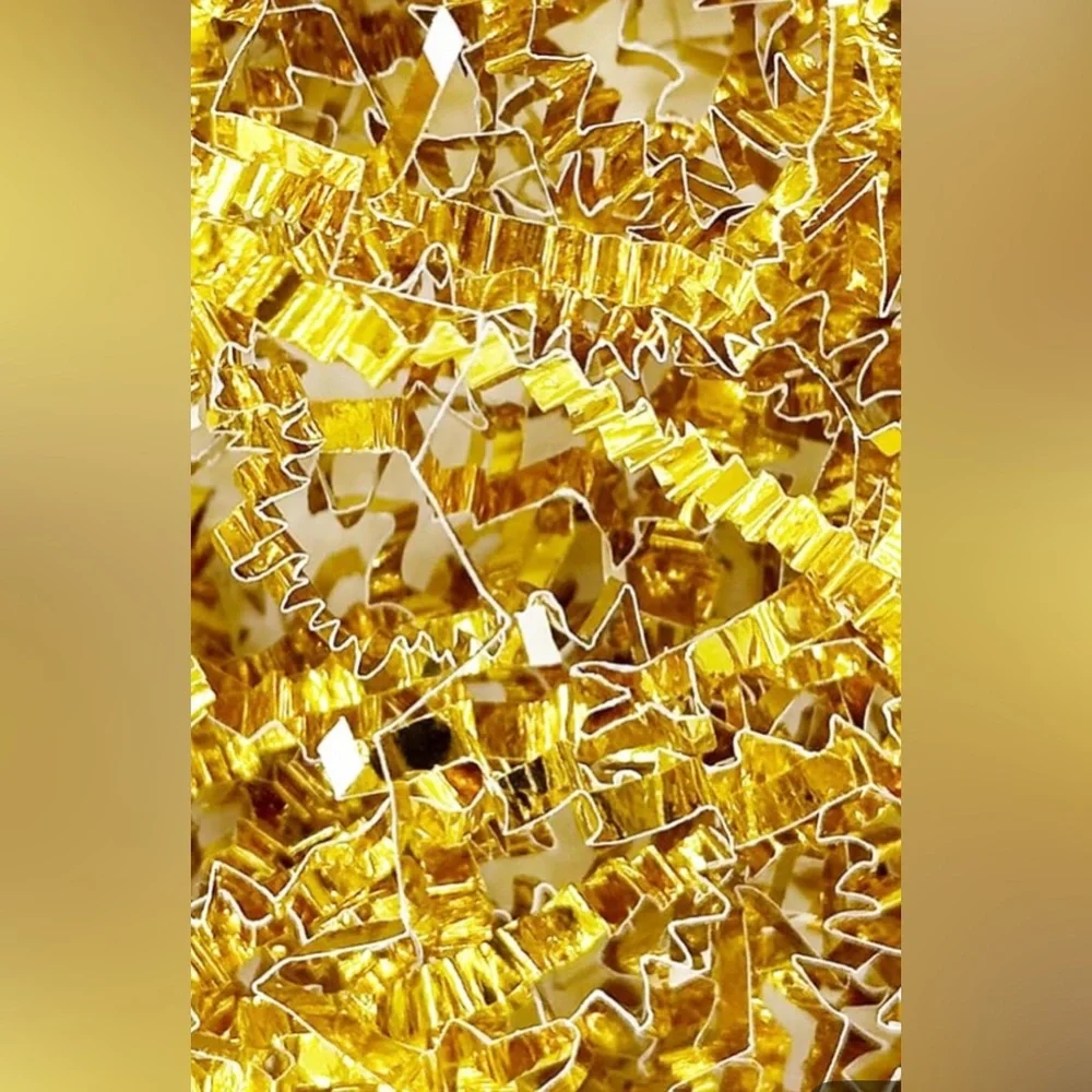 Gold Metallic Shredded Paper Filler